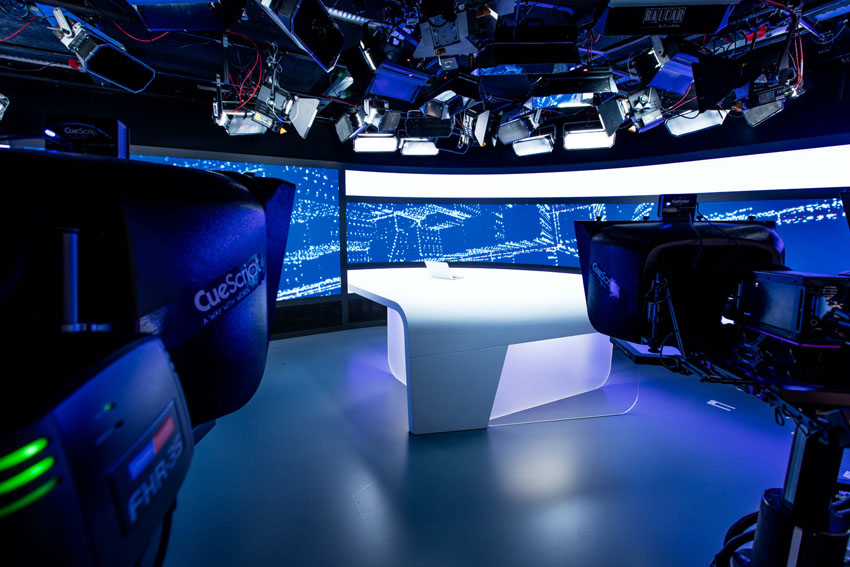 Éclairage broadcast, TV, studio, photo : panneau LEDs, écran LEDs - ESL  FRANCE